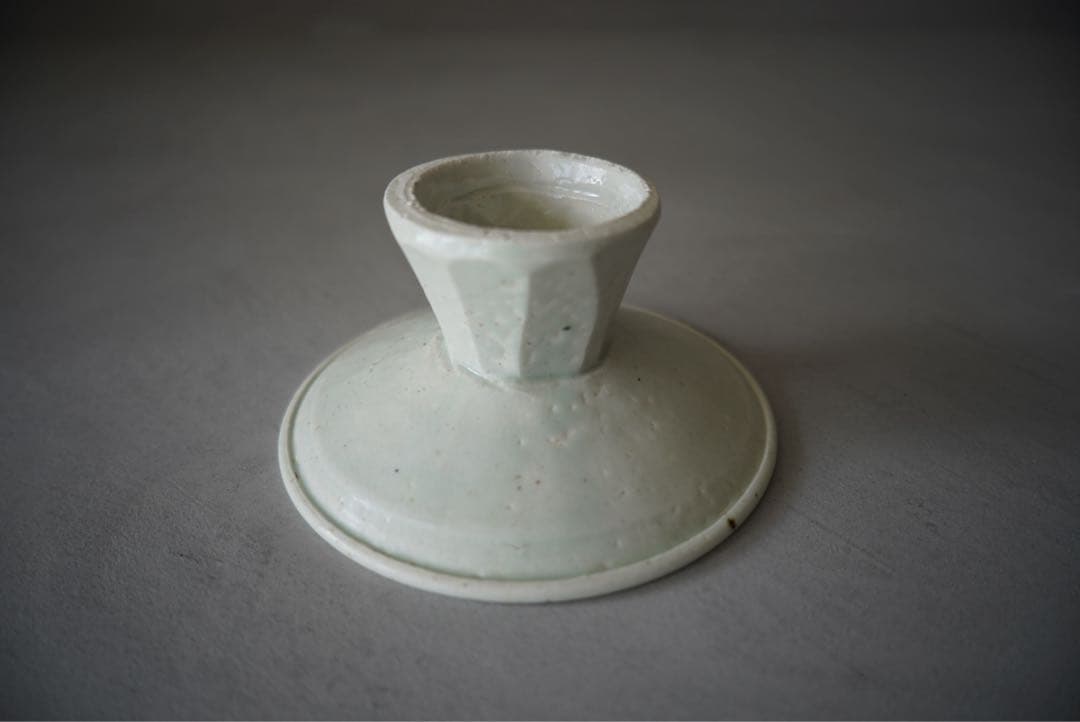 李朝 白磁 青磁 祭器 面取高台 チェサ 李朝白磁