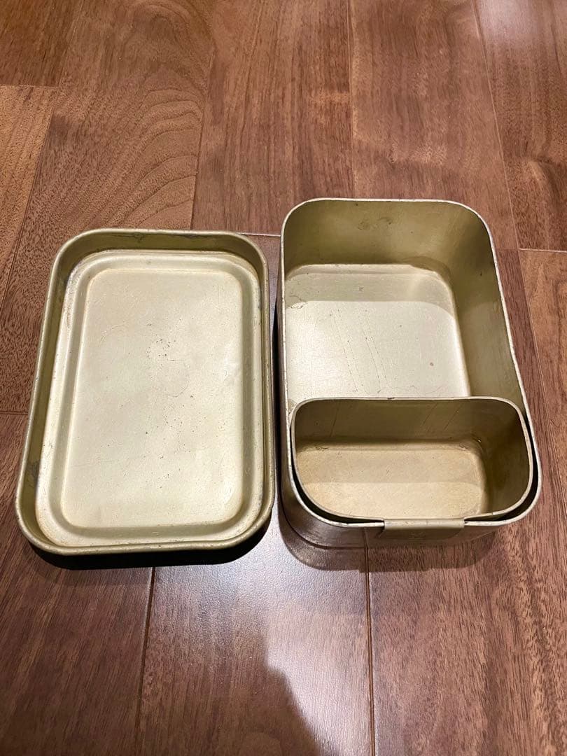 機雷学校　アルミ弁当箱　第二次世界大戦　当時物