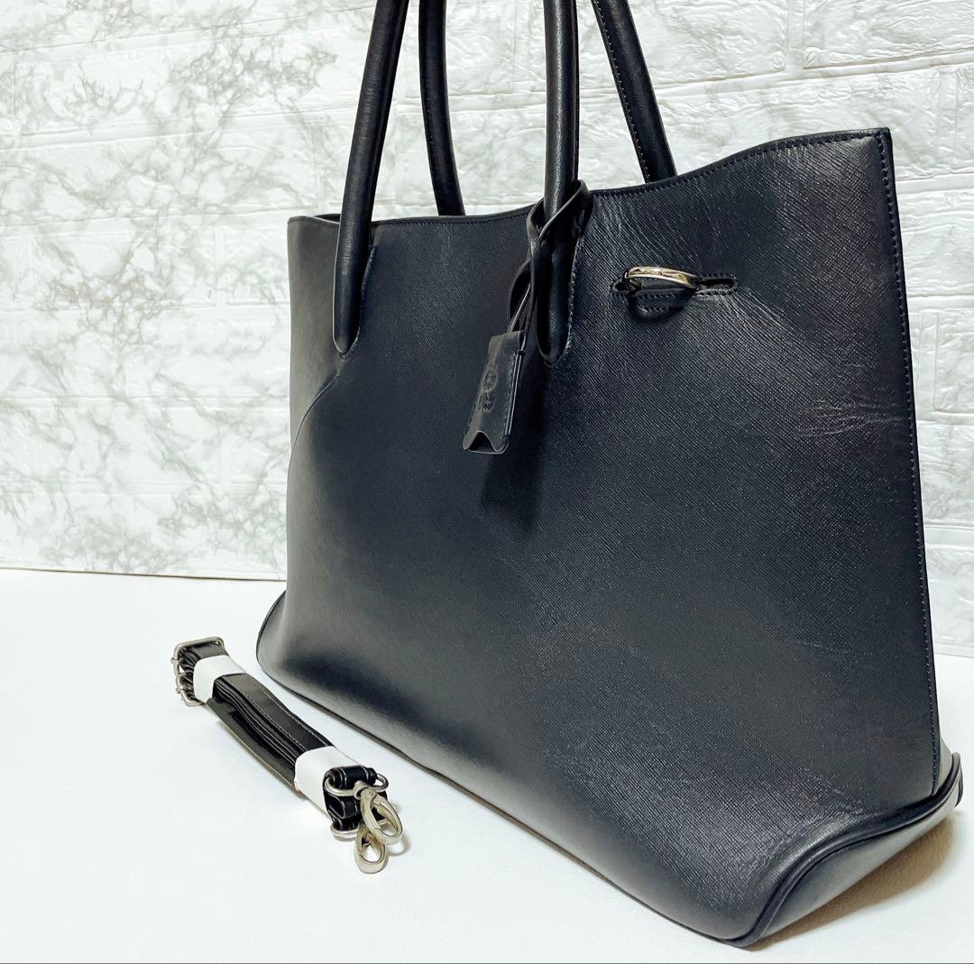 ピーアイディー ブリーフケース　A4 本革 2WAY 肩掛 ビジネス(560