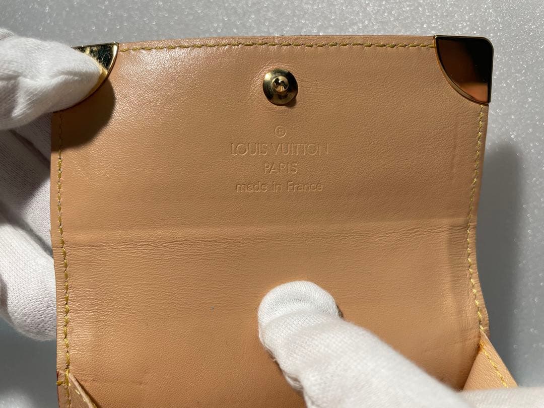 【美品】マルチカラー　ヴィトン　ケース　【人気】 ポルト モネ プラ