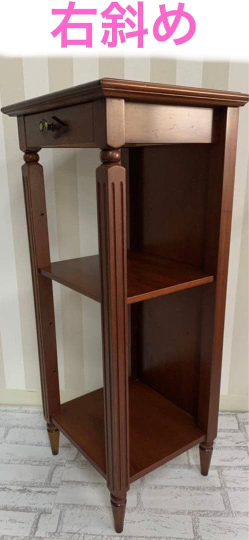 高級 アンティーク♦️彫刻 スクエア コンソール♦️フランス製♦️コンパクト♦️送料込