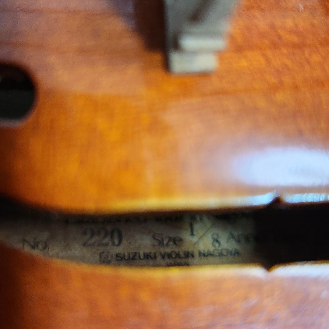 【弓新品】SUZUKI バイオリン No.220 1/8 1986年製