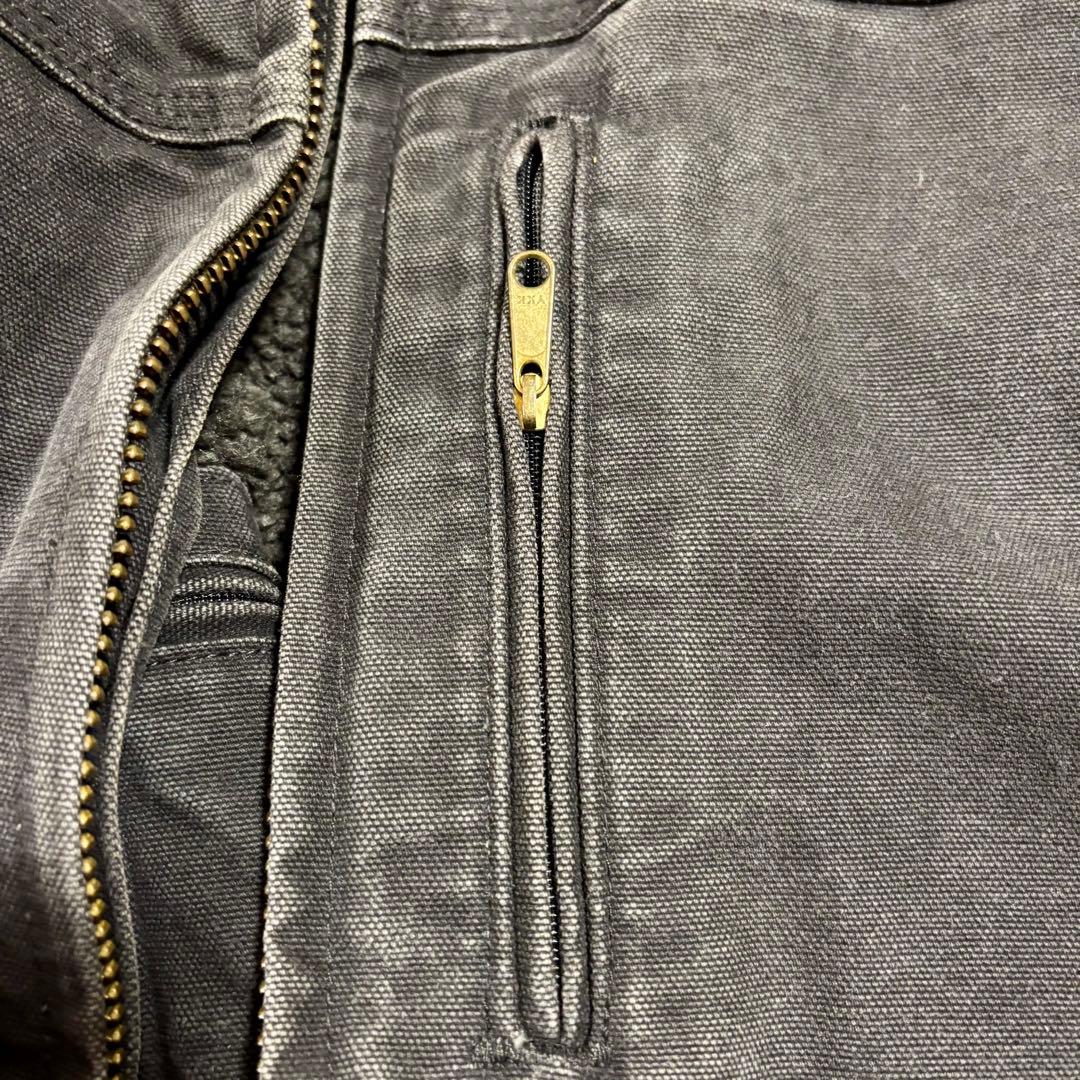 【極暖】カーハート リッジコート XL 黒 ダック地 ボア シエルパライニング