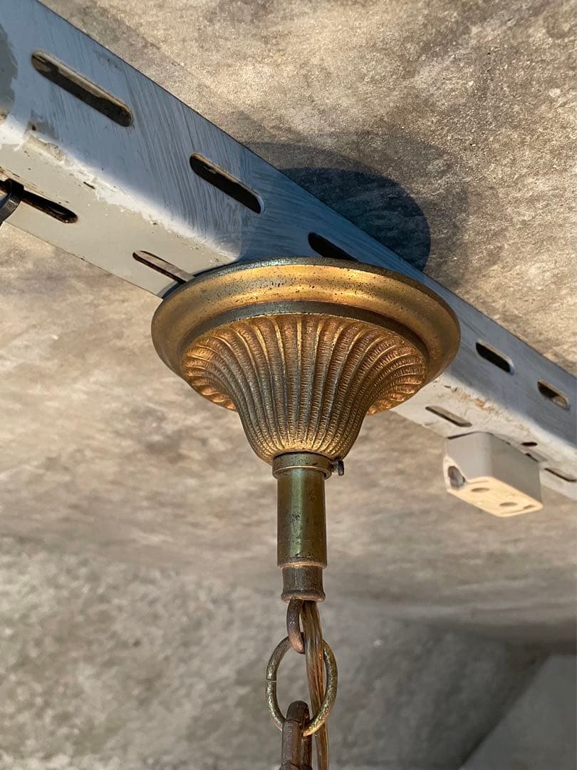 4c. サービスプライス！フランス アンティーク シャンデリア 4灯 キャンドル