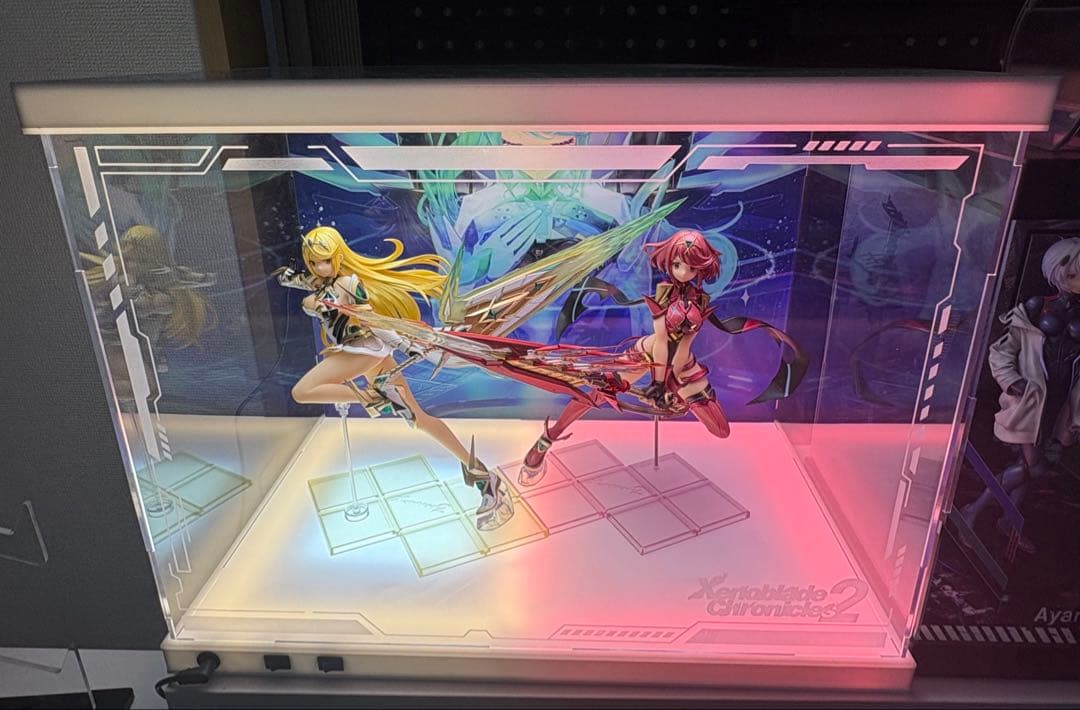 し*う様 ゼノブレイド2 ホムラ&ヒカリ　フィギュアセット＋フィギュアケース