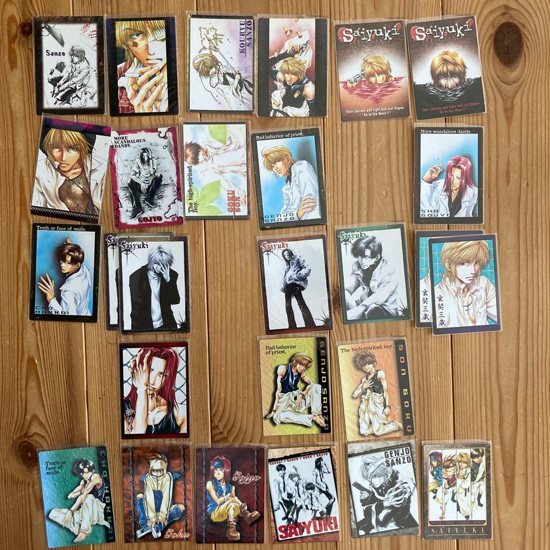 まとめ売り　峰倉かずや　最遊記　トレーディングカード　ステッカー