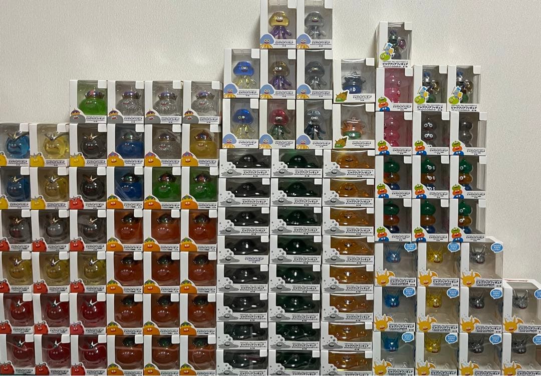 【新品未開封】ドラゴンクエスト　ビッククリアフィギュア　まとめ売り　98個