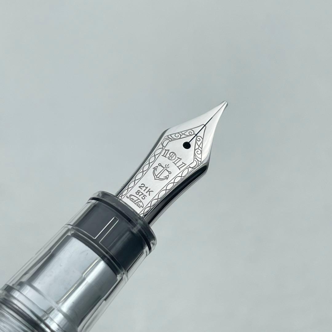 SAILOR セーラー万年筆 プロフィット 銀 デモンストレーターモデル 太字B