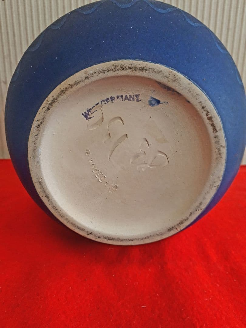 旧西ドイツ、ビンテージ花瓶