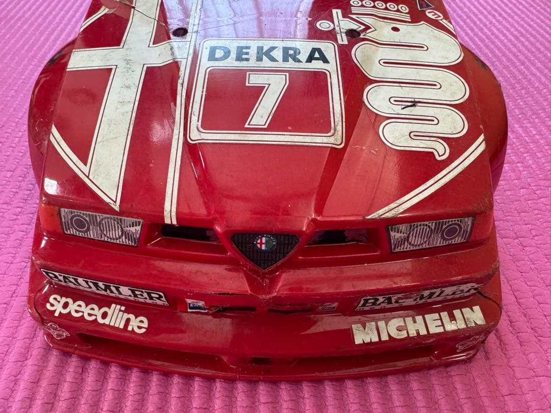 アルファロメオ　155 ラジコン　ボディのみ
