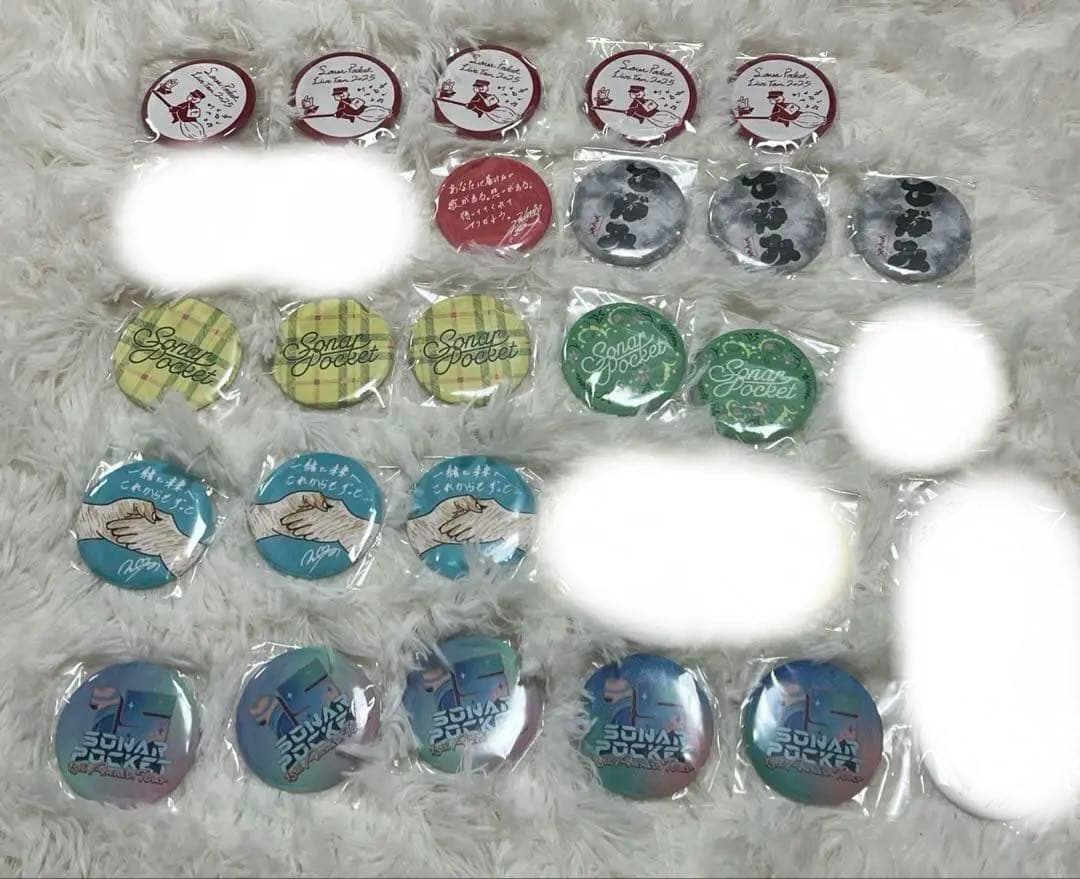 ソナポケ SonarPocket ガチャ 缶バッジ グッズ