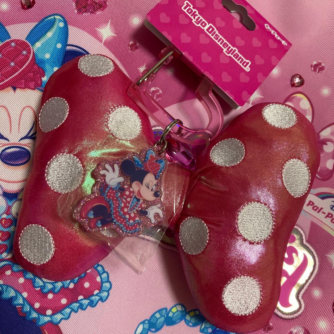 パルパルーザ　ミニーちゃん　トートバッグ　キーチェーン