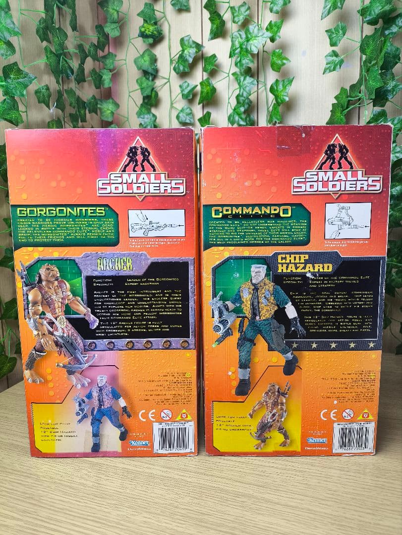 スモールソルジャーズ　アーチャー　チップ　フィギュア　2体