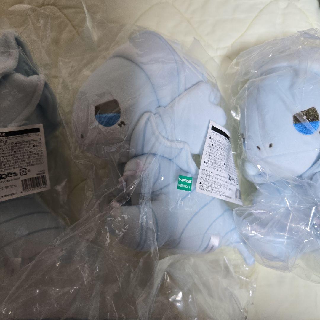 遊戯王 もちどる Loppi限定 青眼の白龍 もちどる ぬいぐるみ 3体セット