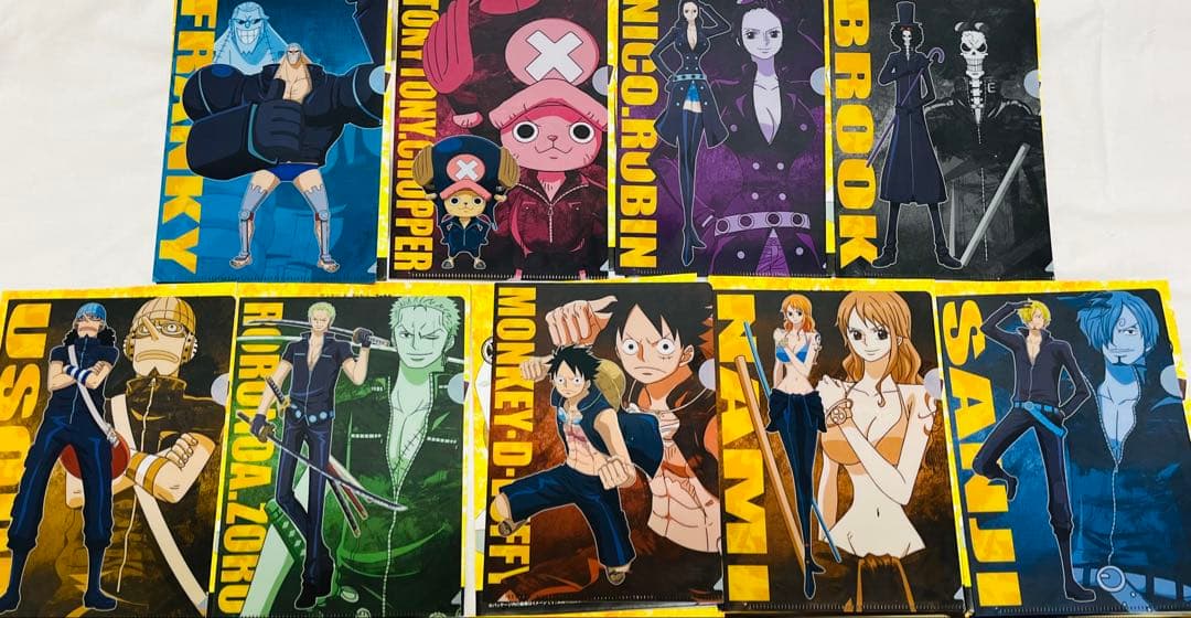 ワンピース FILM GOLD ミニクリアファイルコレクション コンプ レア