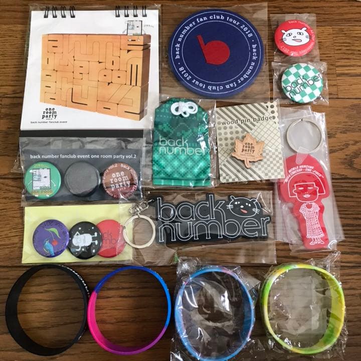 backnumber グッズ セット