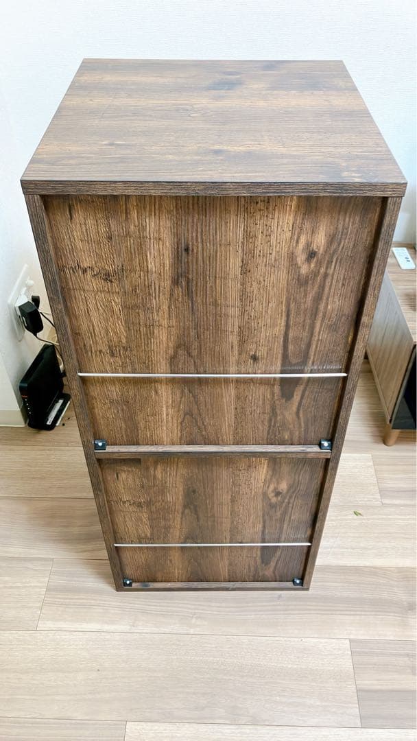 【こうめおじりん】レコードディスプレイキャビネット