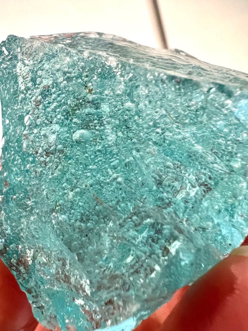 超希少美✨本物シエラネバダ産 アンダラクリスタル ✨海のアクアブルーシーフォーム