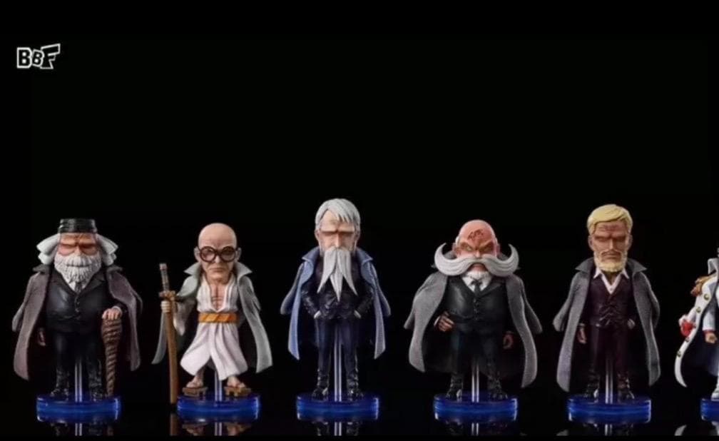 ワンピース BBF 五老星 ガレージキット ガレキ スタチュー フィギュア