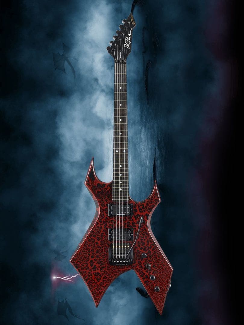 ★B.C.RICH WARLOCK ワーロック ブラック　美品★ エレキギター