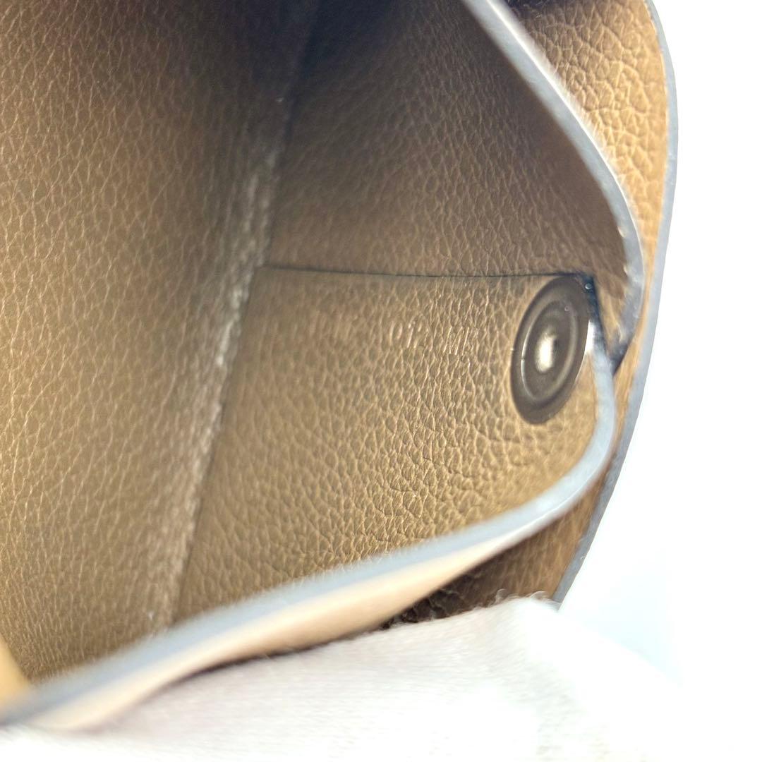 美品✨HERMES バスティア シェーブル D刻 エトゥープ ケース