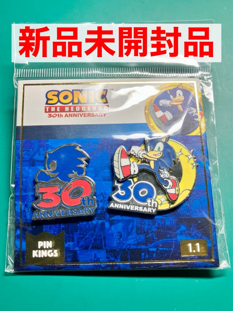 ピンズ・ピンバッジ・缶バッジ SONIC THE HEDGEHOG 30th ANNIVERSARY PIN