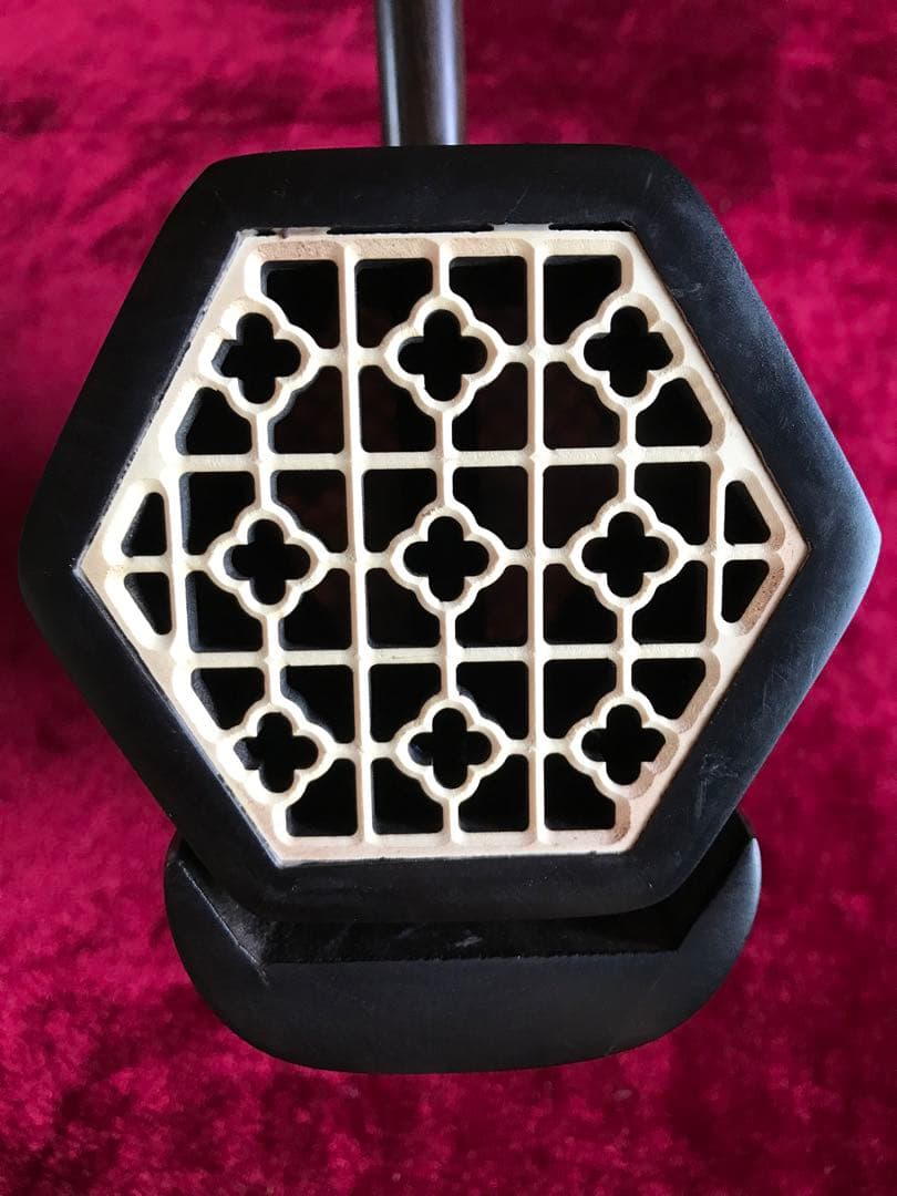 Sun専用.格安・二胡★上級黒檀★黄建洪製作★十年保証★二胡必需品セット