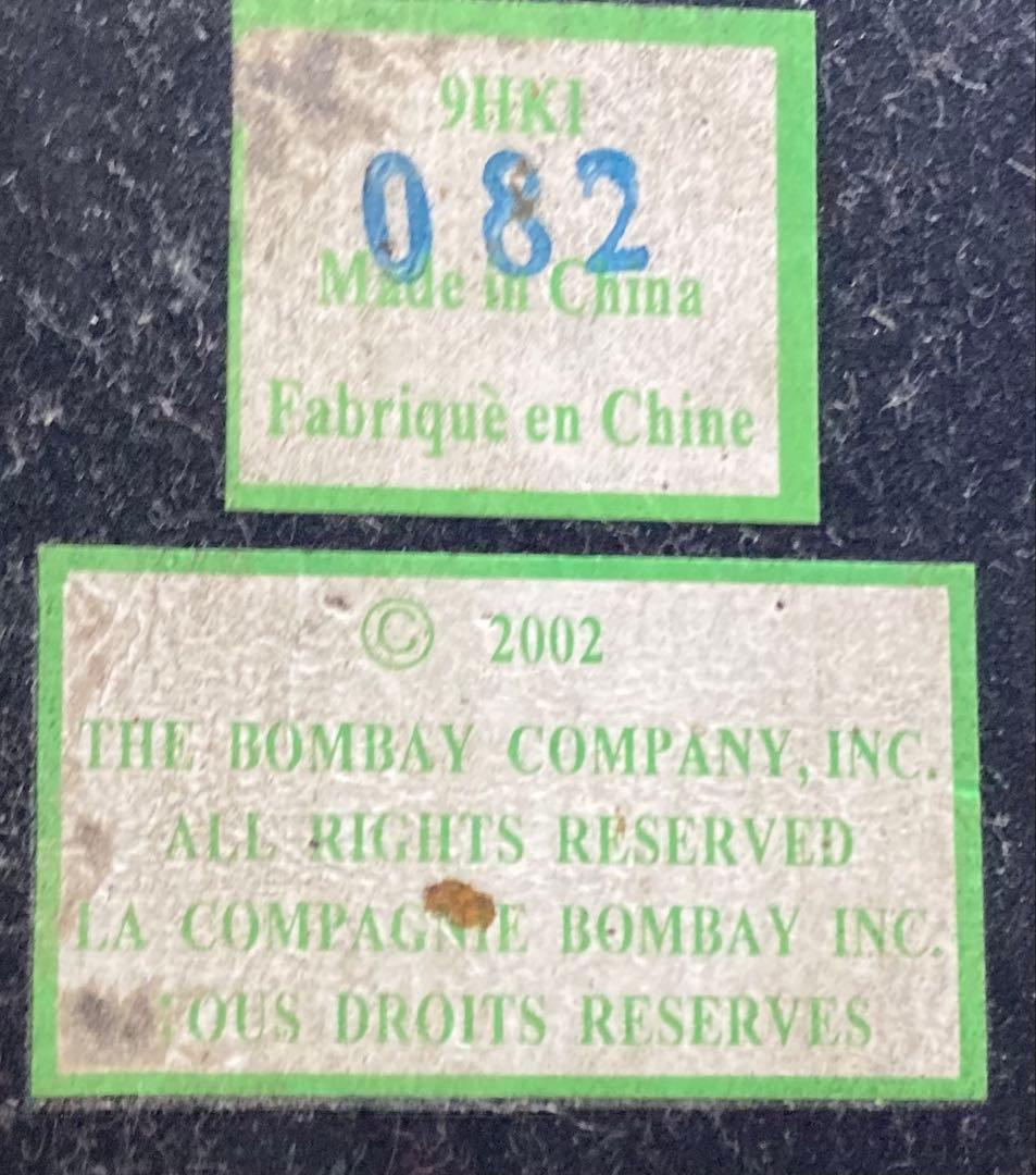 （希少）ボンベイカンパニー　ワインボトルホルダーコレクターズアイテム