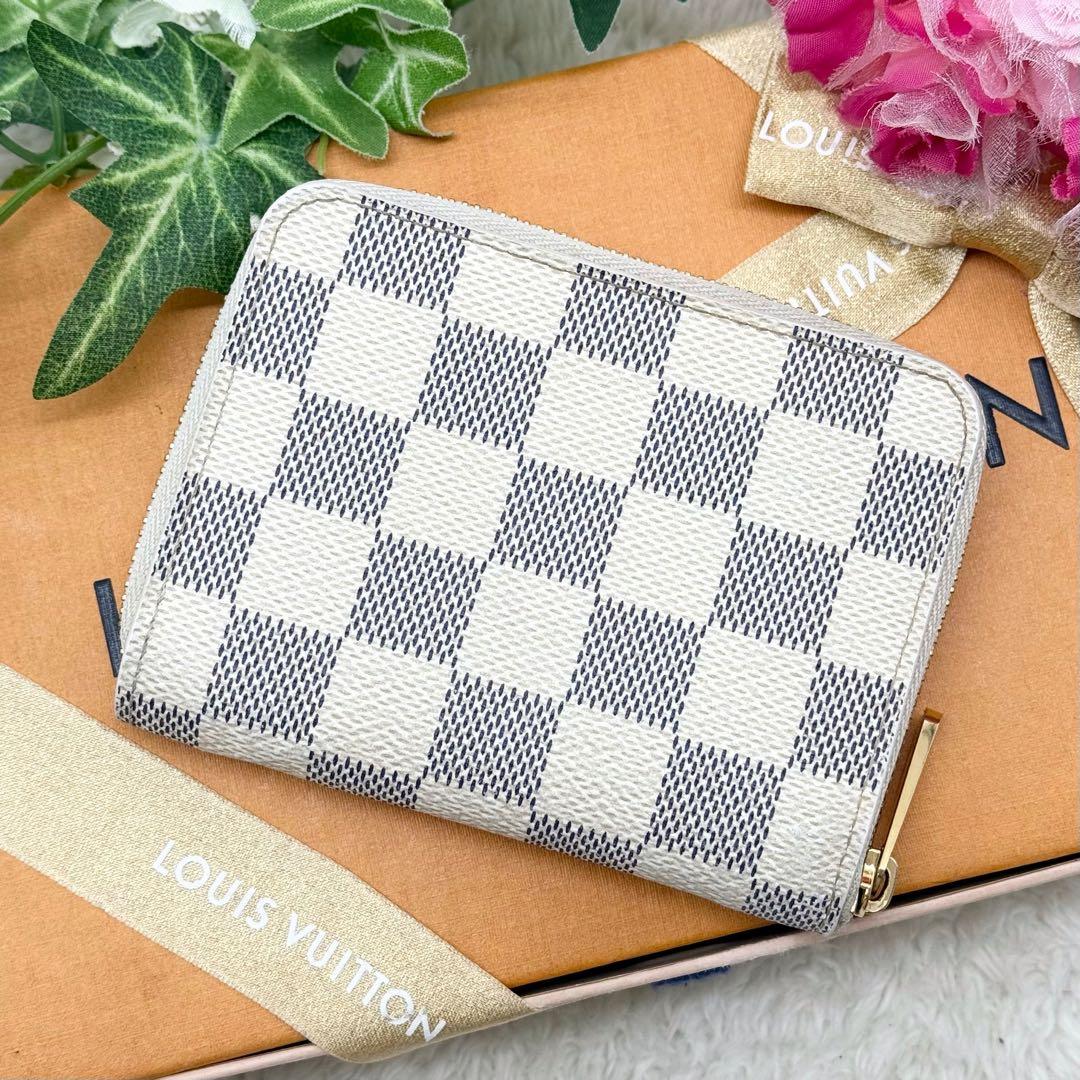 超極美品✨ルイヴィトン ダミエ アズール ジッピーパース 小銭入れミニ財布