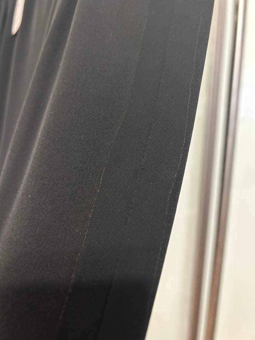 【新品】ブルネロクチネリ　シルク100% タイトスカート　ブラック