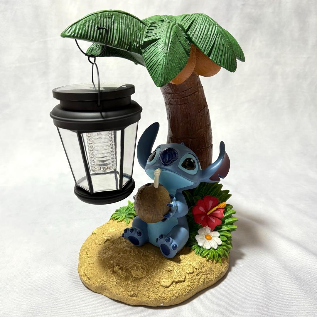 希少★加藤工芸 ディズニー リロ&スティッチ スティッチ ソーラーライト