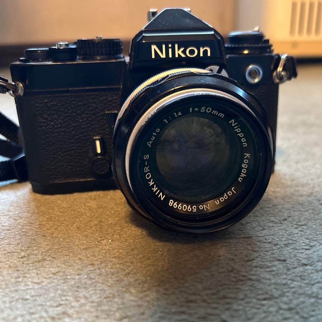 NIKON FE レンズ カメラ　レンズ 50mm F1.4 ジャンク