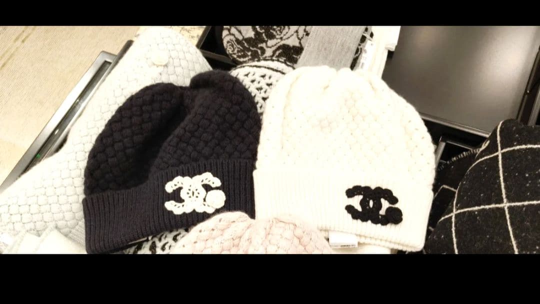 CHANELニット帽子2025AW