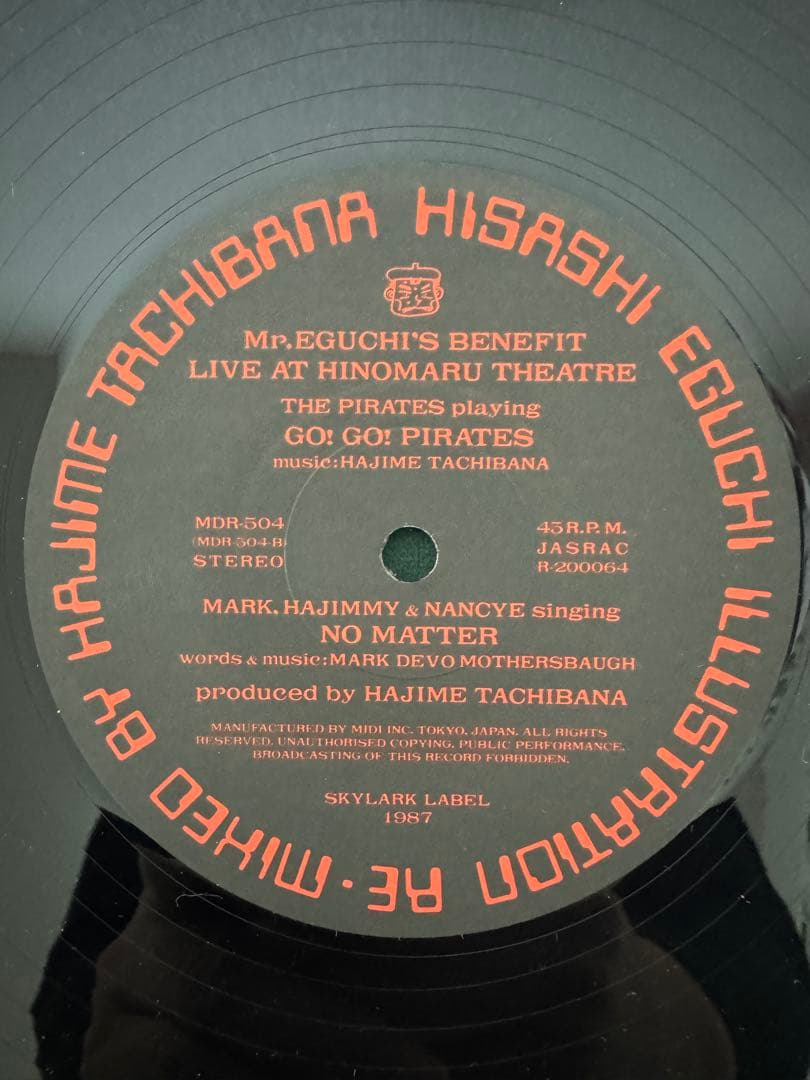 江口寿史　イラスト集　NO MATTER 1988年