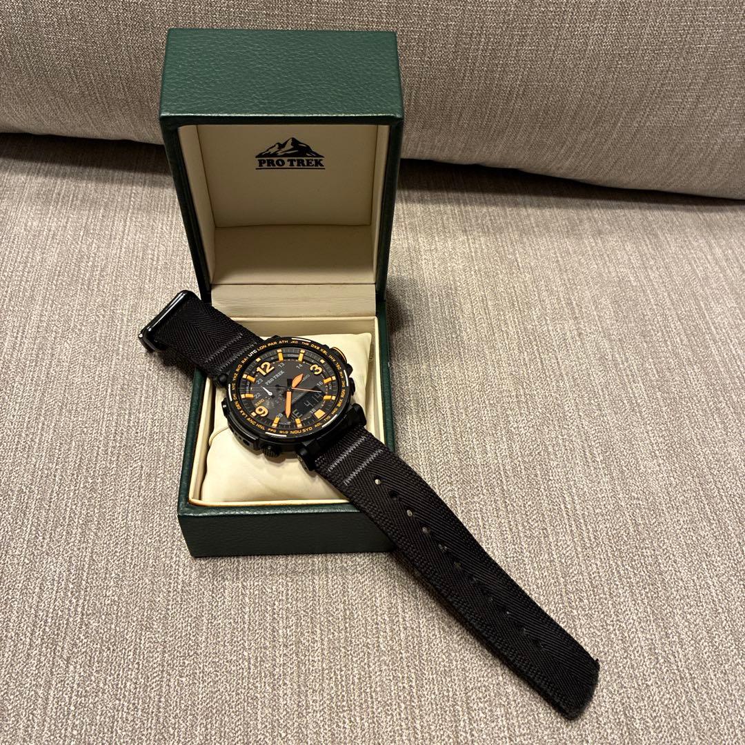 稼働PRO TREK プロトレック 5497 PRG-600YB 電波ソーラー