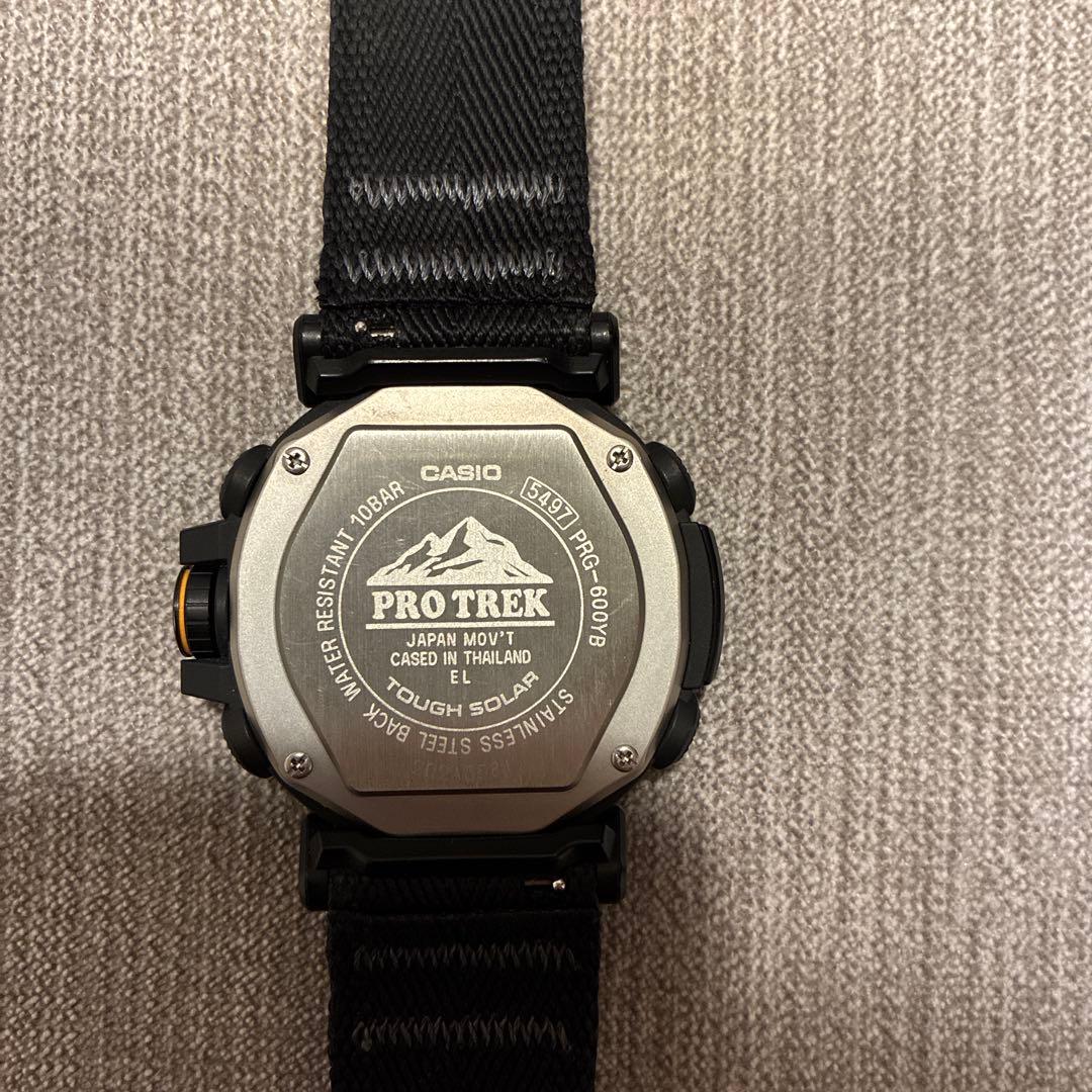 稼働PRO TREK プロトレック 5497 PRG-600YB 電波ソーラー