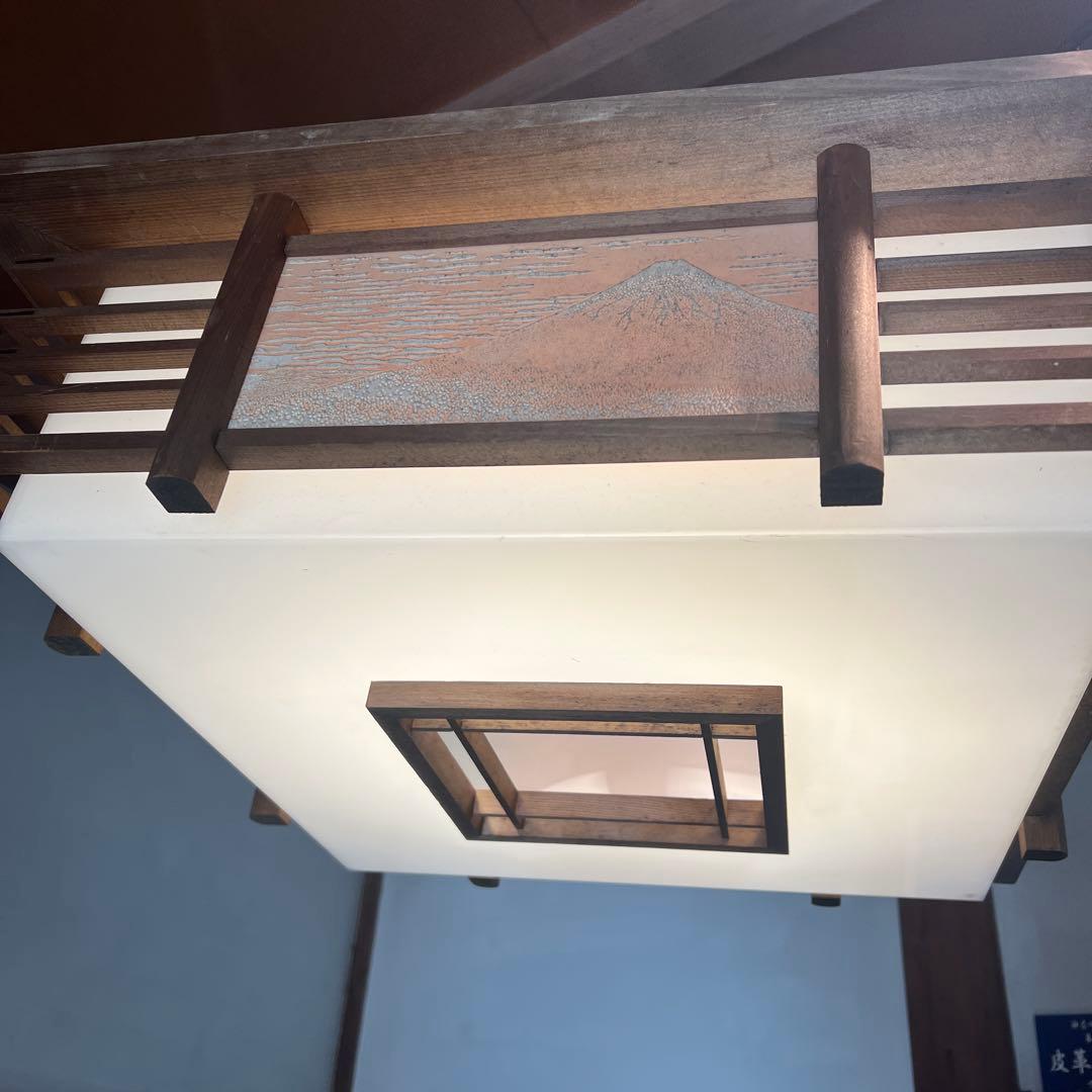 和風シーリングライト 富士山デザイン