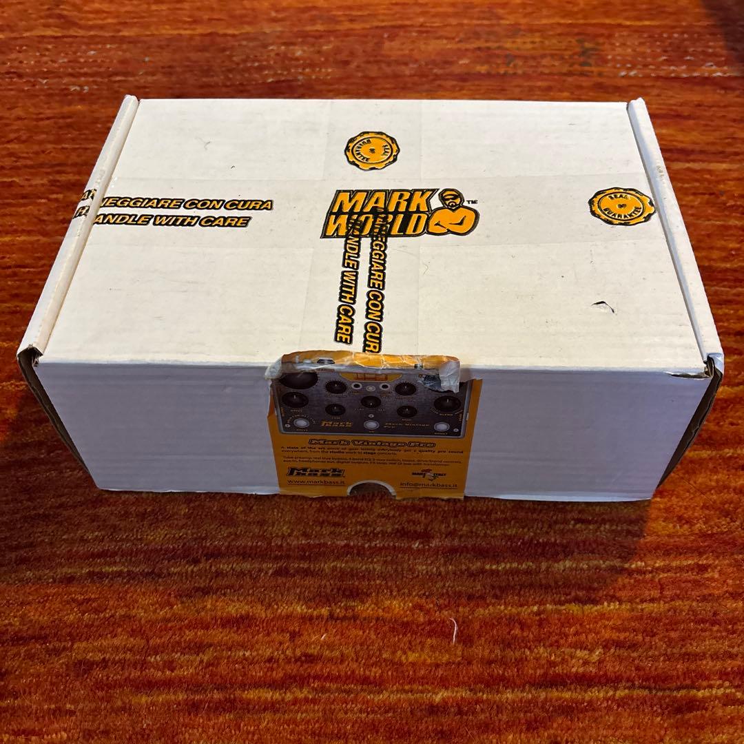 MARKBASS Mark Vintage pre プリアンプ 真空管