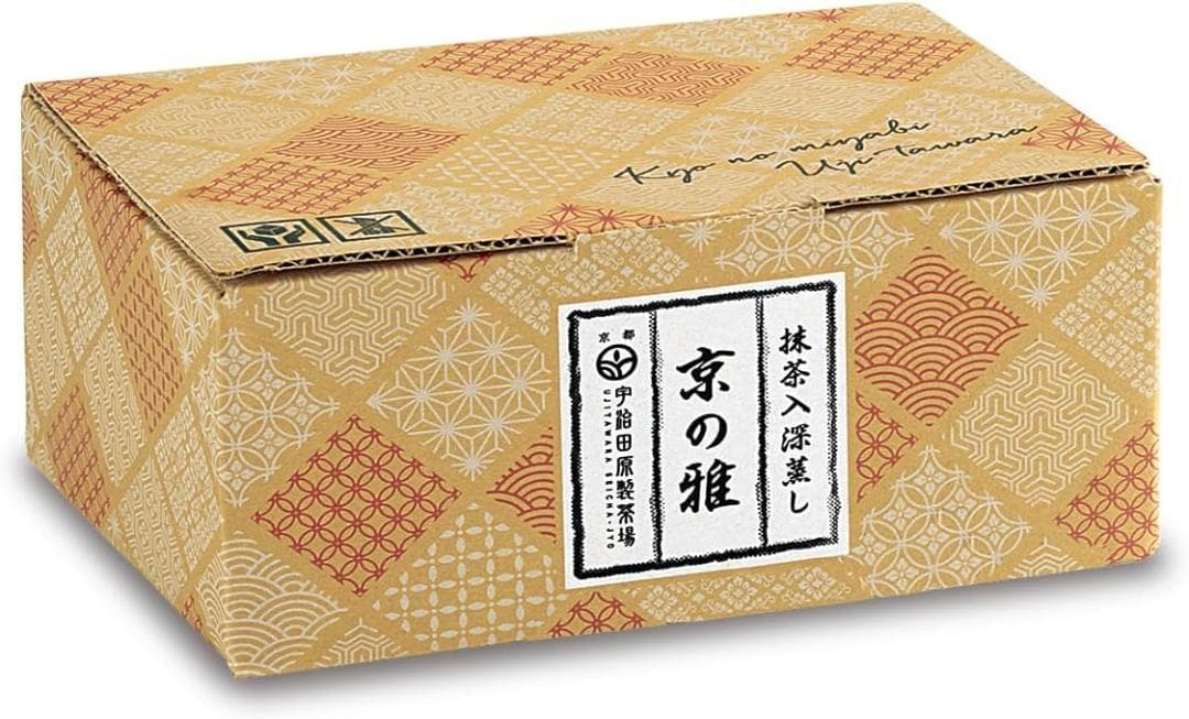 京都・宇治田原製茶場 上級 深蒸し 茶葉 京の雅 1kg (250g×4パック)
