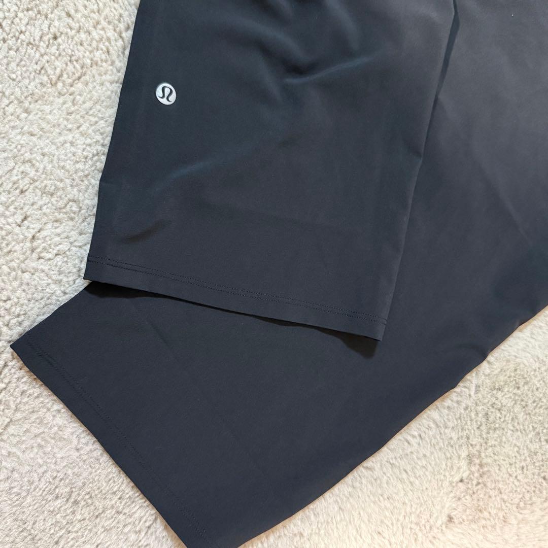 ルルレモン 軽量ワイドレッグ ハイライズキュロット ブラック サイズ2