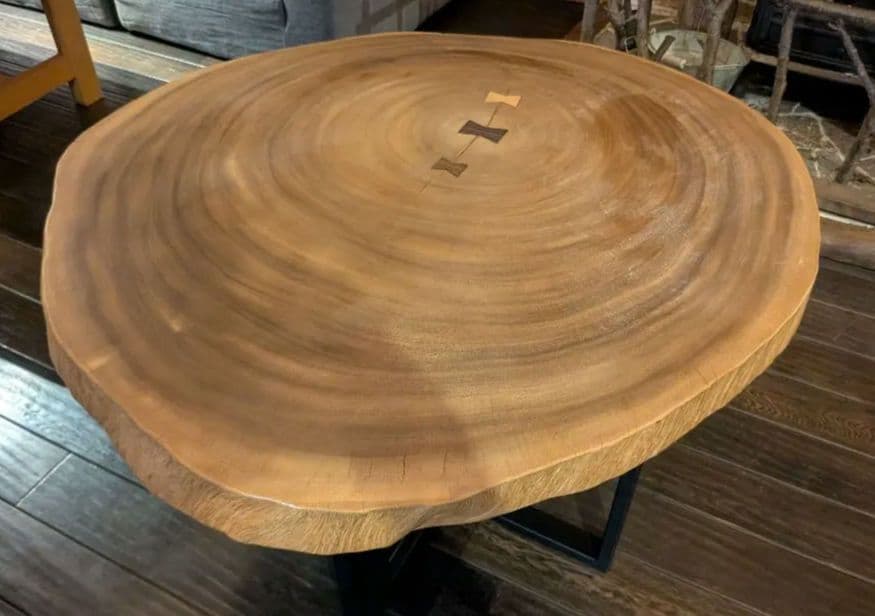 【一枚板】モンキーポッド／テーブル