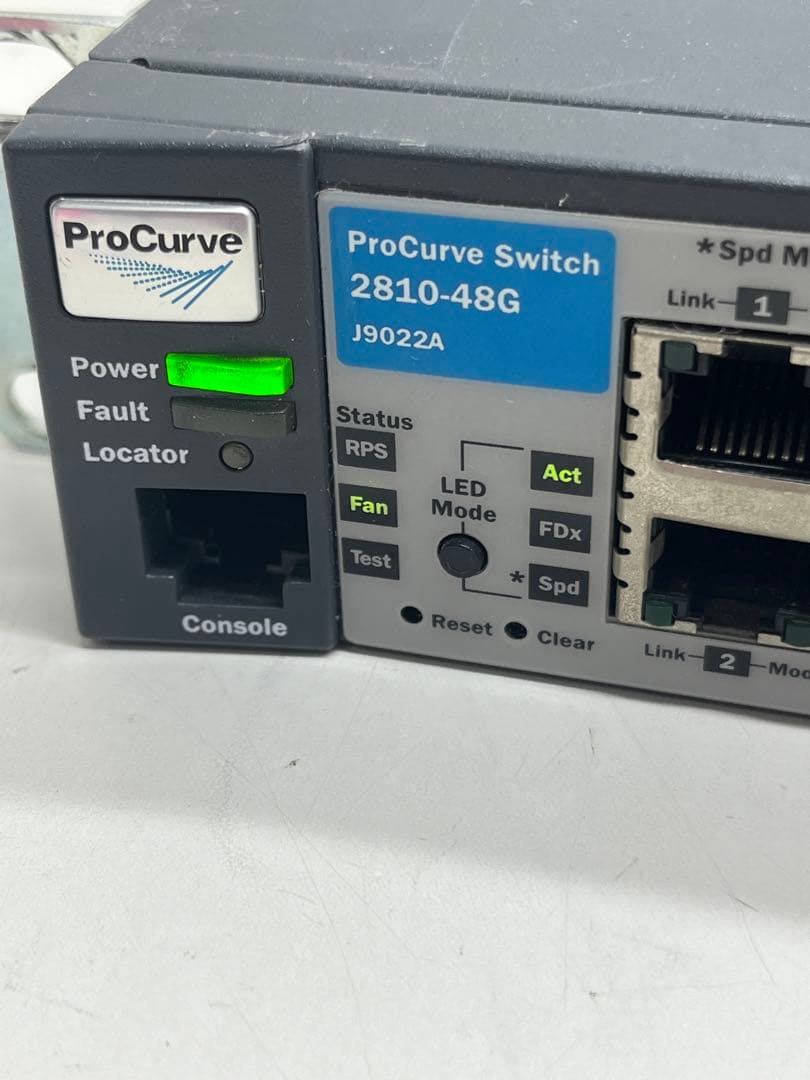 ルーター・ネットワーク機器 HP ProCurve Switch 2810-48G