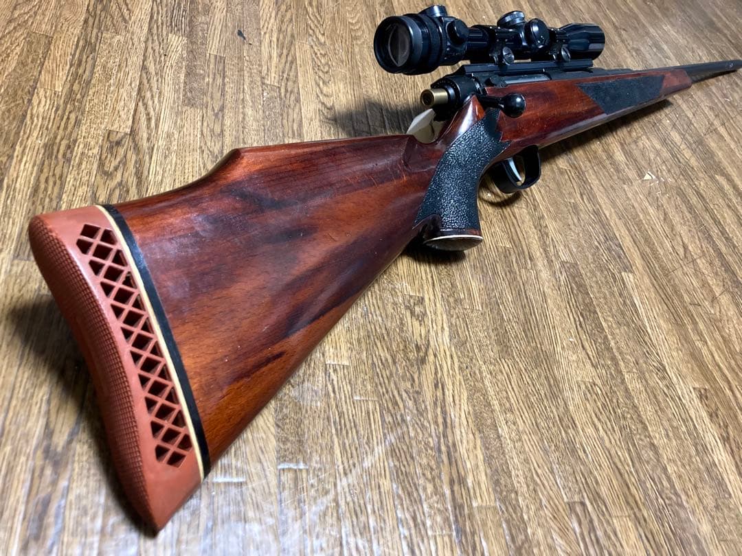マルコシ製 スーパー９SS9 カスタム エアコッキングライフル 木製ストック