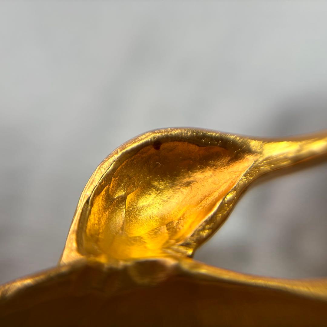 希少 ヴィンテージ 大ぶりKARL LAGERFELD ブローチ