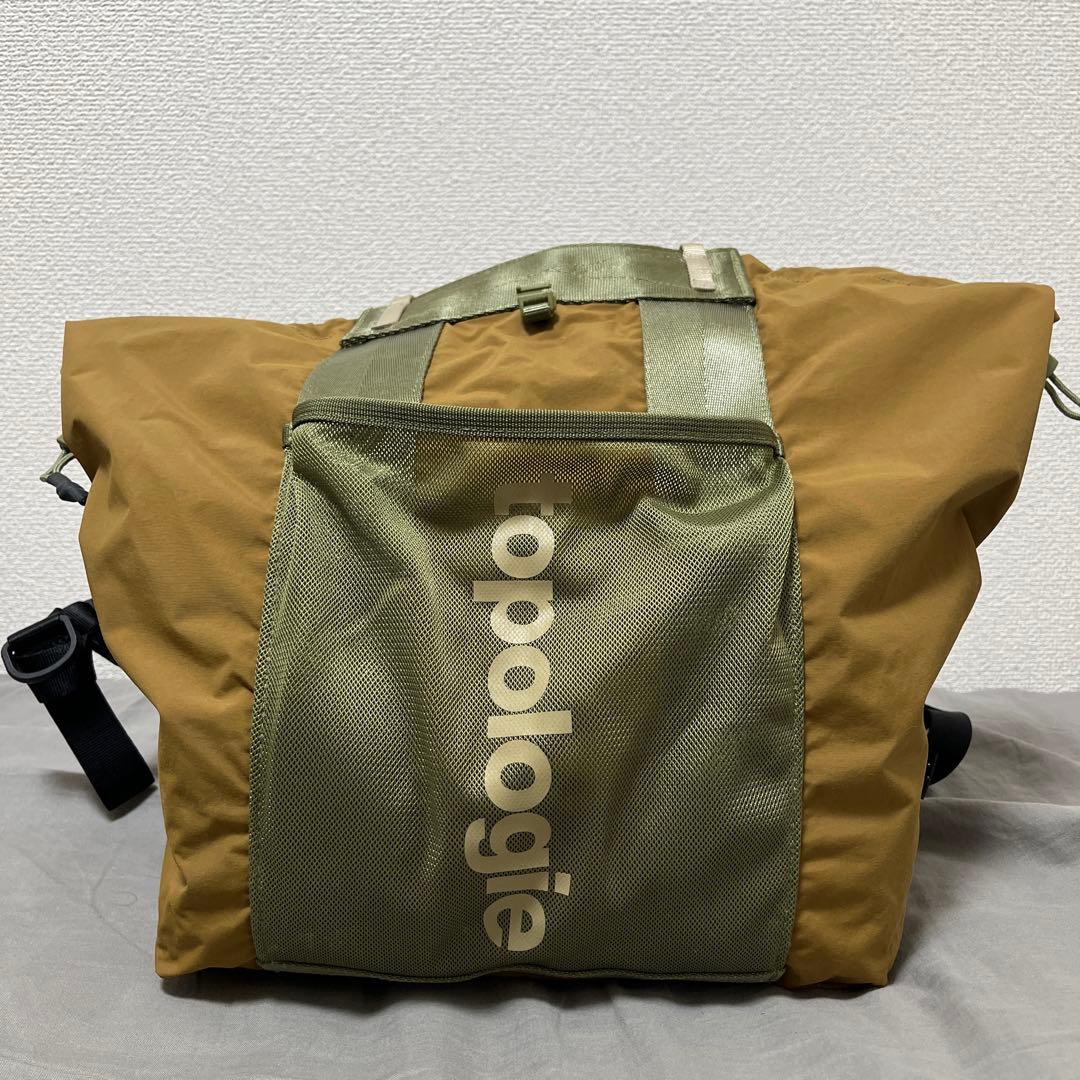 Summit Tote Medium オリーブグリーン/ブラウン