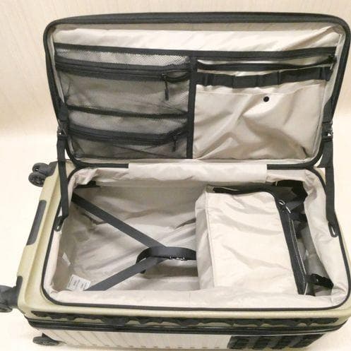 シフレ アウトドア スーツケース Lサイズ ジッパータイプ ベージュ