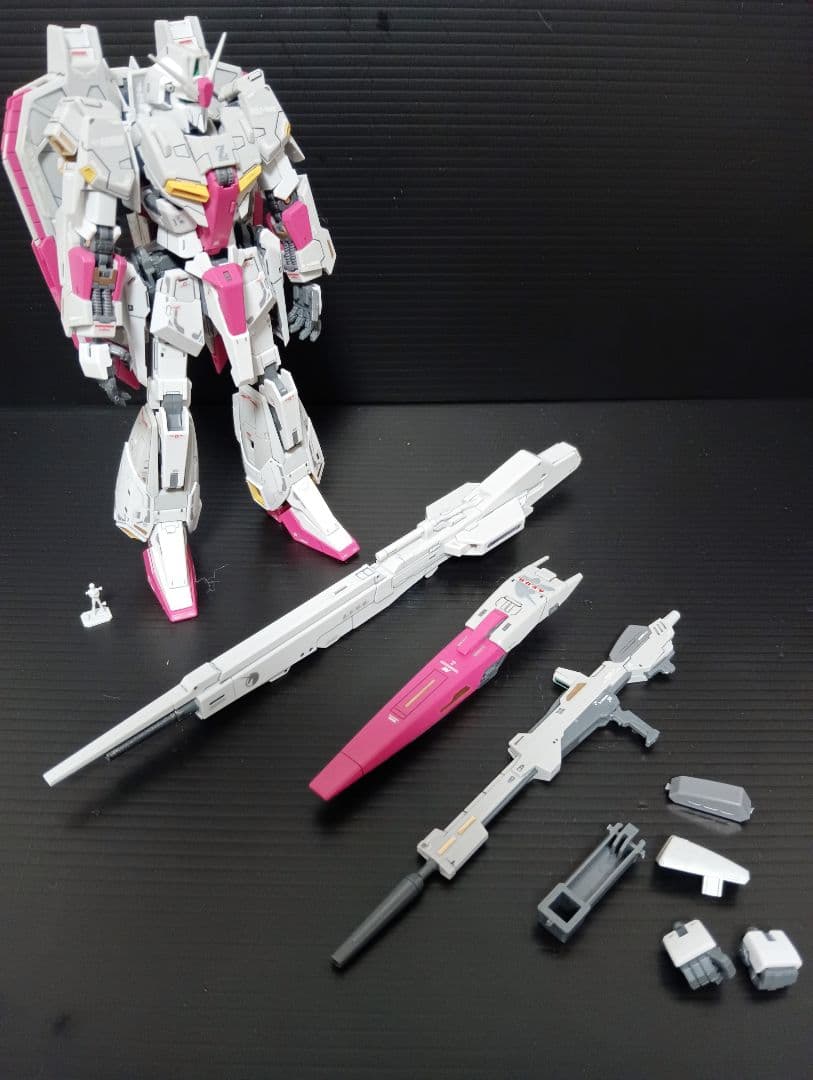 RG Ｚガンダム３号機　特別仕様　完成品　半艶消し加工