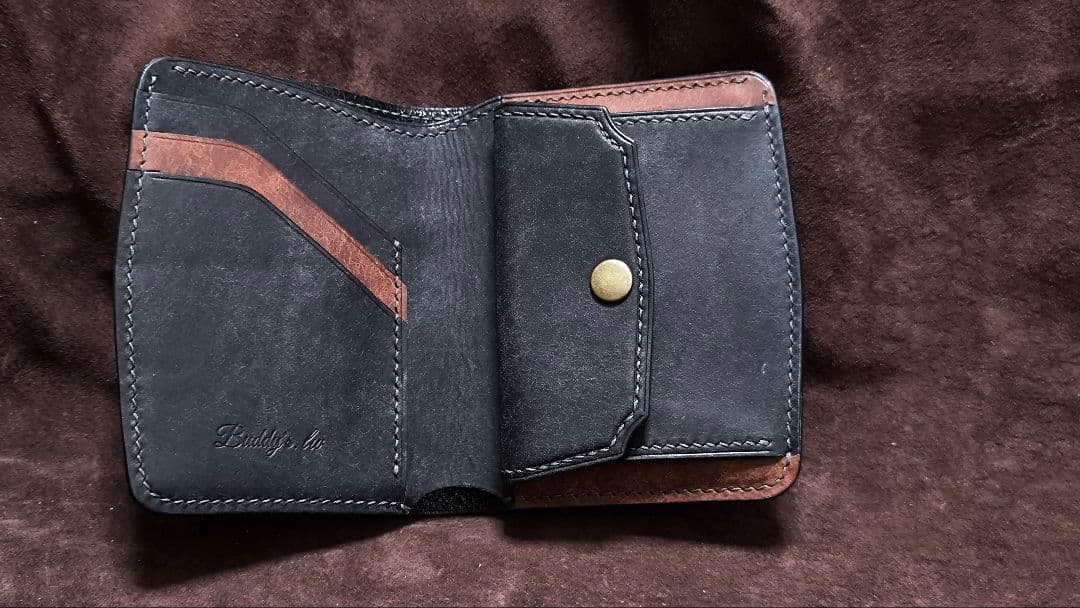 【セール】コンパクト二つ折り財布　プエブロ