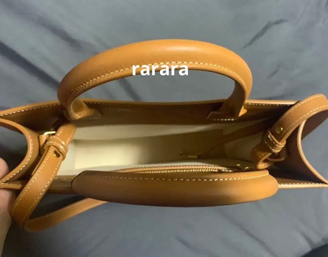 セリーヌ トートバッグ プリントキャンパス カーフスキン CELINE