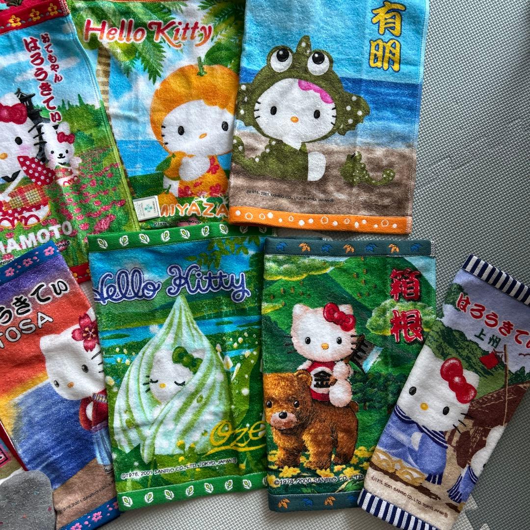 ハローキティ ご当地限定 タオル セット２６枚！レア